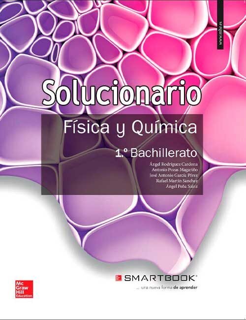 Portada Solucionario Física y Química 1 Bachillerato Mc Graw Hill